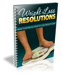 Make Your Resolution To Lose Weight Now